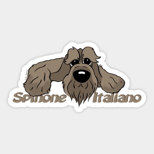 Spinone Italiano dark Sticker